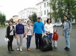 Министерство культуры Тувы принял участие во Всероссийском экологическом субботнике